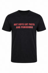 HOT GUYS EAT PASTA AND POMODORO