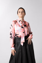 CAMISA MANGA LARGA SEDA AURA