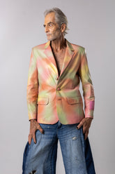 CHAQUETA DE CUERO COLORES