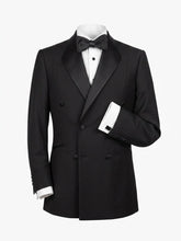 Black Tuxedo BLAZER Lana Super 140 2% Alpaca