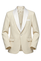 Marfil Tuxedo BLAZER Lana Super 140 2% Alpaca
