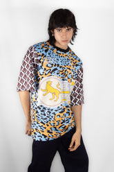 CAMISETA DEPORTIVA LEONA AZUL