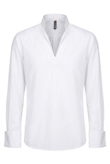Camisa en Algodón. Sin Botones.