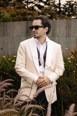 Marfil Tuxedo BLAZER Lana Super 140 2% Alpaca