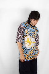 CAMISETA DEPORTIVA LEONA AZUL