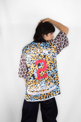 CAMISETA DEPORTIVA LEONA AZUL