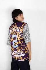 CAMISETA DEPORTIVA LEONA MORADA