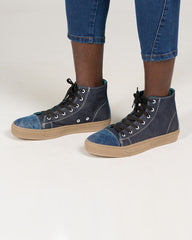 TENNIS DE BOTA DENIM