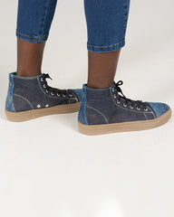 TENNIS DE BOTA DENIM