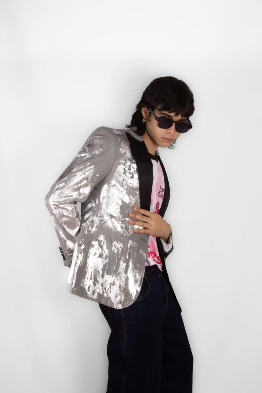 Blazer Foil Plata