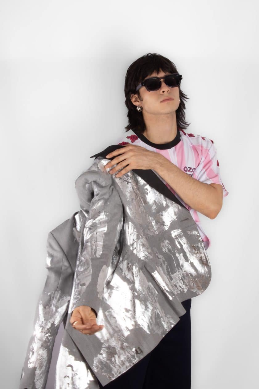 Blazer Foil Plata - Imagen 2