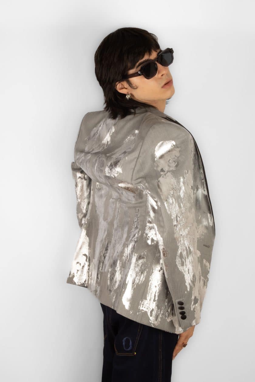 Blazer Foil Plata - Imagen 4